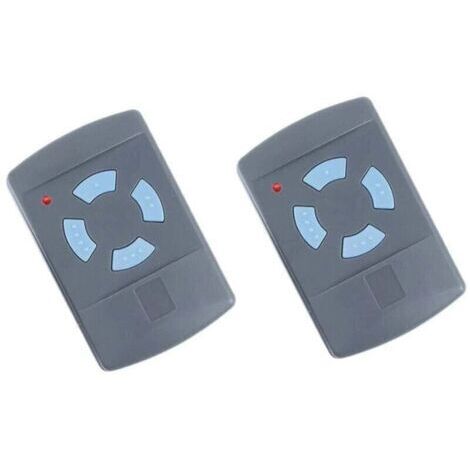 Sdre HSM4 868 MHz Garagentor-Fernbedienung mit 4 Tasten, Blau, ersetzt Hörmann 868 MHz Sender HS4 HSM2 HSP4 868 HS1 868 Tubauto HSM4 868 Tubauto HS4 868 Frequenz, 2er-Pack (1/5)
