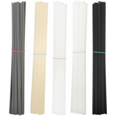 INHHUB 100 Stück ABS/PP/PVC/PE Kunststoff-Schweißstäbe für Autostoßstangen, Kunststoff-Schweißpistole/Heißluftpistole - INHHUB