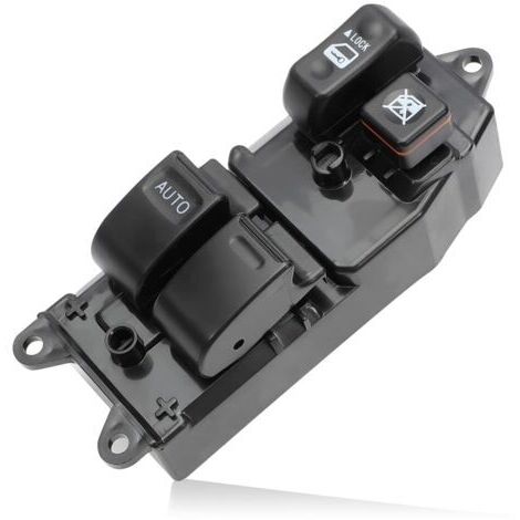 Fensterheberschalter für Toyota Yaris, elektrischer Fensterheberschalter mit 8-poligem Stecker, linke Führungsseite für Hilux, Hiace, Land Cruiser 84820-10100 (1/5)