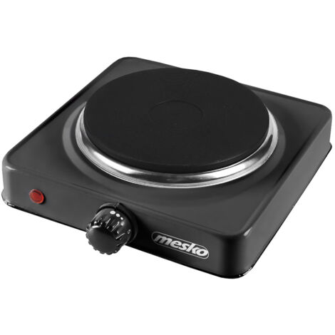 Mesko MS 6508 cocina eléctrica negra 1000W compacta