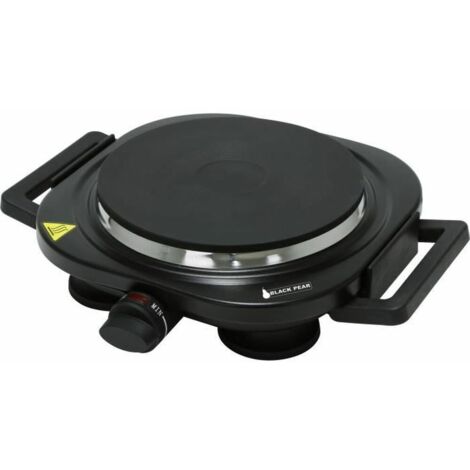 Vitrocerámica 1 fuego - Negro - 1500W - BlackPear BHP003 (1/2)