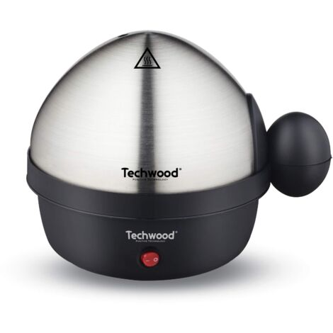 Techwood TO-007 - Oeufrier electrique avec arrêt automatique, œufs à la coque et au plat (1/5)