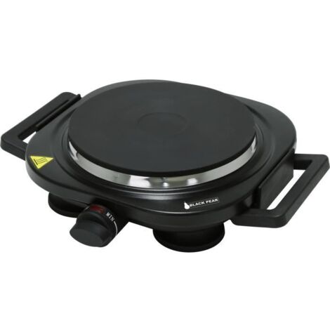 Piano cottura 1 fuoco - nero - 1500W - BlackPear BHP003 (1/2)