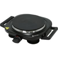 Piano cottura 1 fuoco - nero - 1500W - BlackPear BHP003