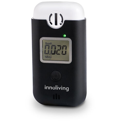 Alcool Tester Test Etilometro a Batterie Portatile 993 Innoliving (1/2)