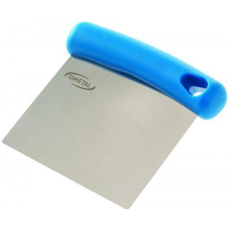 Tagliapasta spatola raschietto pizza flessibile 11 x 11 cm gimetal (1/2)