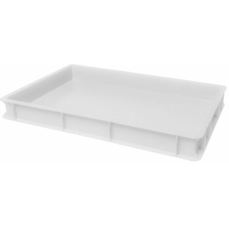 Cassetta Alimentare per Impasto Service Chiusa Bianca 60 x 40 x 7 cm (1/3)