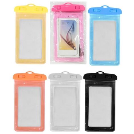1 Pezzo Custodia Impermeabile per Telefoni Smartphone 11 x 20 cm 6 Colori (1/2)