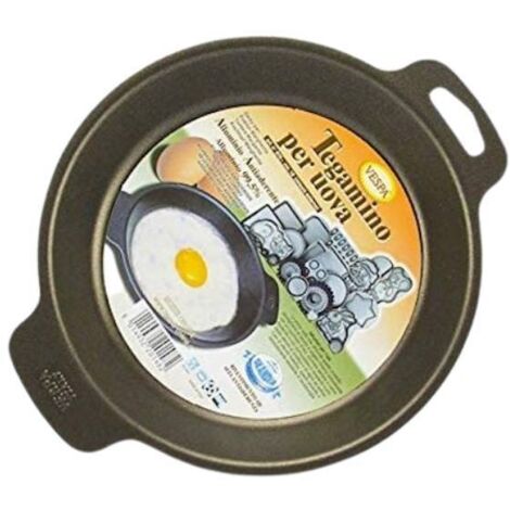 Tegamino Padellina Antiaderente Uova e Crepes 18 x 18 cm (1/3)