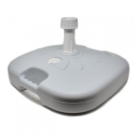 Base per Ombrellone con Palo Centrale in Plastica Zavora da Giardino Balcone