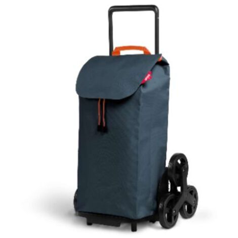 Carrello Spesa Tris New Grigio 3 + 3 Ruote Max 30 Kg Gimi (1/10)