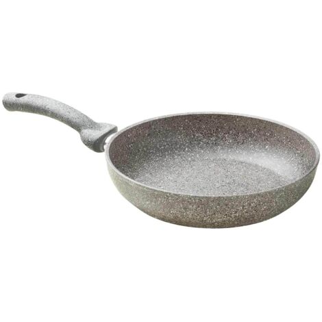 Padella Antiaderente Effetto Pietra Cuore di Pietra 26 cm Accademia Mugnano (1/5)
