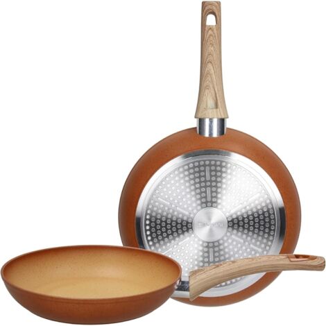 Set 2 Padelle Antiaderenti Traditional Shaded 24 + 28 cm Tognana (1/4)