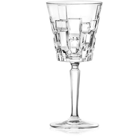 Set 6 Calice da Tavola Acqua in Vetro Etna Rcr Cristalleria (1/2)