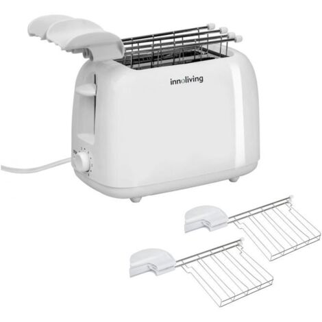 Tostapane con 2 Pinze e Vassoio Raccoglibriciole Max 750 Watt Innoliving (1/2)