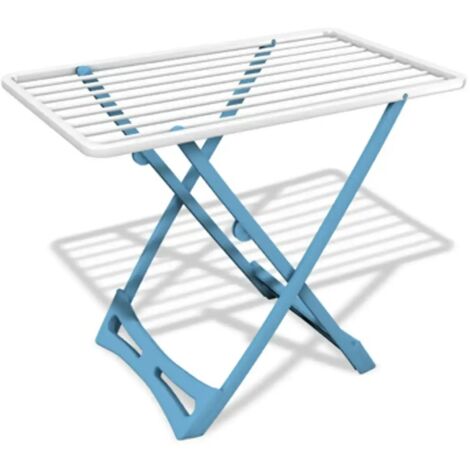 Stendibiancheria a cavalletto cucciolo in resina – Lunghezza stenditura 10 metri – Per vasche da bagno – Dimensioni 92x50x81h – Gimi (1/3)