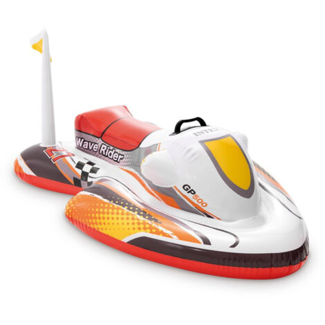Salvagente Cavalcabile Acquascooter con Maniglie 117 x 77 cm
