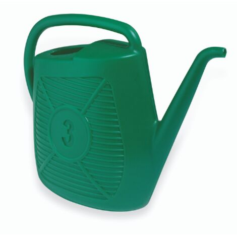 Innaffiatoio Annaffiatoio plastica 3 litri verde c manico annaffiatoio giardino con manico (1/2)