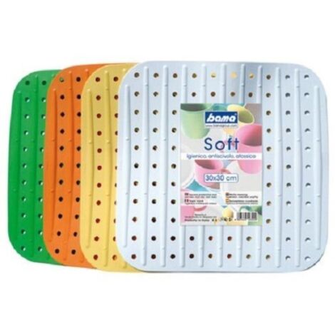 Tappeti tappetini lavello soft bianco bama 3 pezzi (1/2)