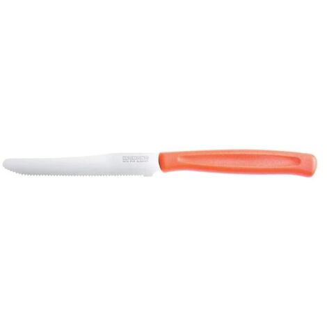 Set 6 Coltelli da Tavola Dinamik Lama Seghettata Arancio Kaimano
