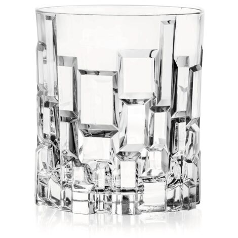 Set 6 Bicchiere da Tavola Whisky Acqua Vino Etna RCR Cristallerie (1/4)