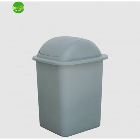 Bidone Pattumiera Differenziata Basculante Basculì Grigio Scuro 18 Litri (1/2)