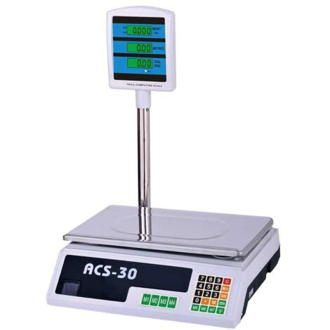 Bilancia Professionale Pesapacchi Digitale Max 40 Kg (1/2)