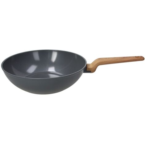 Padella Wok Antiaderente ad Induzione T-Care Grey Recycled 28 cm Tognana (1/3)