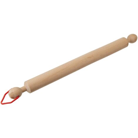 Mattarello da Cucina in Legno Fisso con Gancio per Appendere 50 cm (1/2)