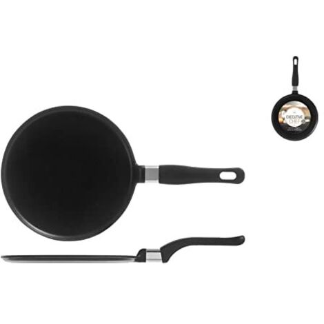 Spadella Crepiera Creps Antiaderente con Manico in Bakelite 28 cm (1/3)
