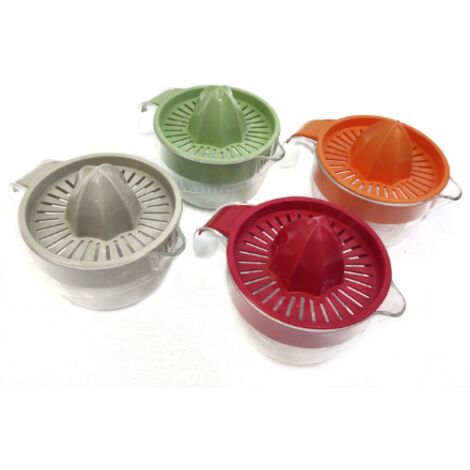 1 Pezzo Spremiagrumi Manuale in Plastica Tulipano 4 Colori (1/3)