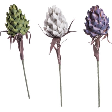 1 Pezzo Fiori Artificiali Decorazione Casa con Ramo Pitaya 90 cm 3 Colori (1/4)