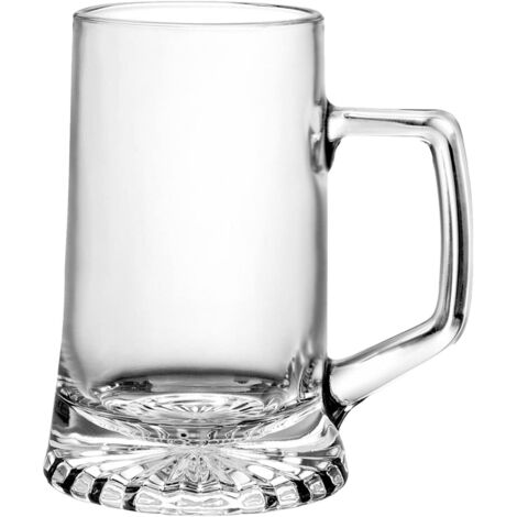Set 2 Pezzi Boccale Bicchiere da Birra in Vetro Stern 51 cl Bormioli Rocco