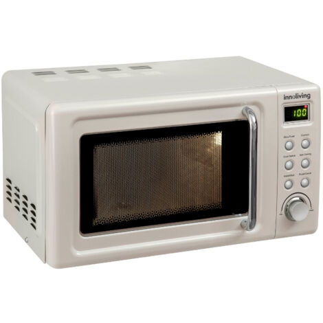 Forno a Microonde Vintage Capacità 20 Litri Beige 700/800 Watt Innoliving (1/3)