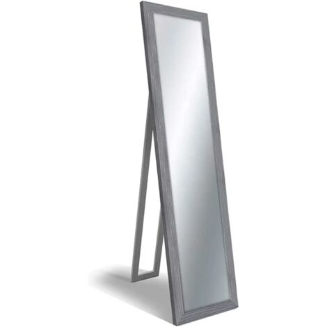 Lupia Specchio da Terra Floor Mirror 40X160 cm Boston Shabby Grey Arredo Casa (1/5)