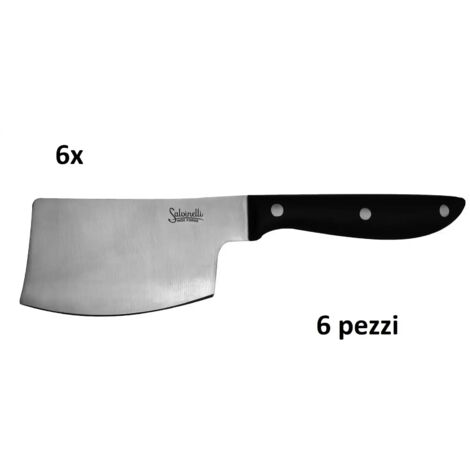 Set 6 Coltelli da Tavola Mannaretta Bistrot Liscia Salvinelli (1/2)