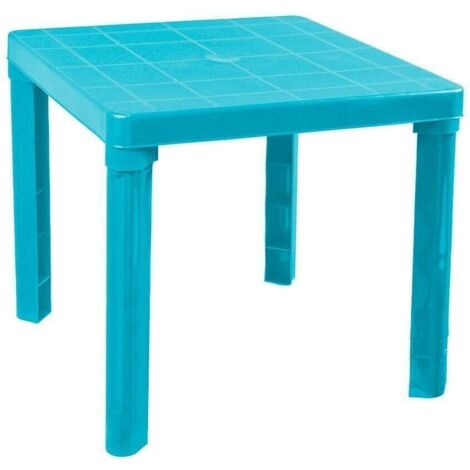 Tavolino bambino baby in plastica colore Celeste (1/3)