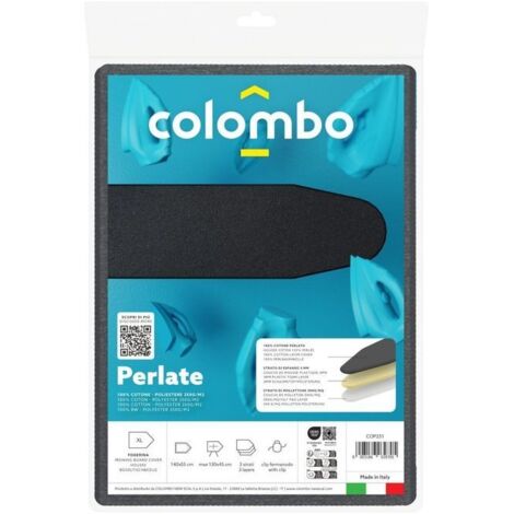 Copriasse Tavolo da Stiro in Cotone Misura L 130 x 50 cm Colombo (1/2)