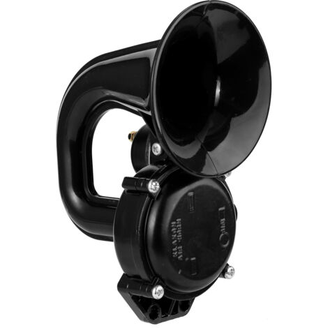 Avertisseur Sonore pour Camion 135dB 12V/24V - Klaxon à Air Puissant avec Valve Électrique - Pour Poids Lourds & Véhicules Industriels - Installation Facile - Son Ultra Puissant (1/5)