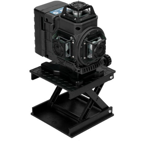 Niveau Laser Professionnel 16 Lignes Multifonction en Forme de Locomotive - Autonivelant ±3° avec Support Murale, Base Pivotante, Cible Laser et Télécommande - Kit Complet avec 2 Batteries et Chargeur (1/5)