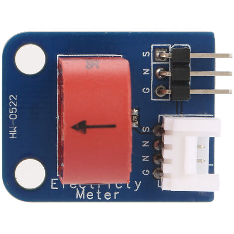 Module Capteur de Courant AC pour Arduino - Transformateur de Mesure 0-5A - Interface 3-4 Broches - Compatible DIY Électronique, Prototypage et Projets Domotique (1/5)