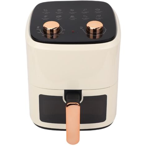 Cuisinière à Air friteuse de cuisine multifonction sans huile, entièrement automatique, grande capacité de 5,5 l, pour la maison Visible (1/5)
