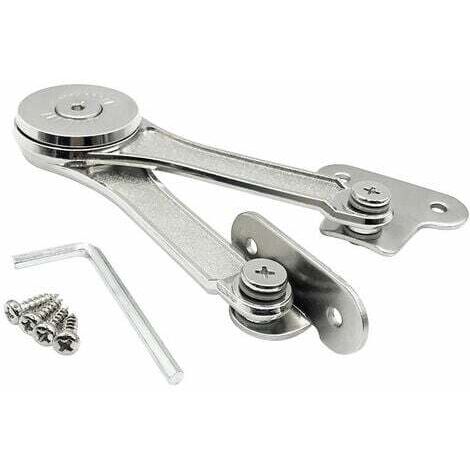 Standard Ferrures pour Relevants et Abattants Couvercles Stay Lift Systèmes Réservoir de Force Pour Système a Porte Relevable Charnière pour Armoire Meuble Lot de 2 (1/5)