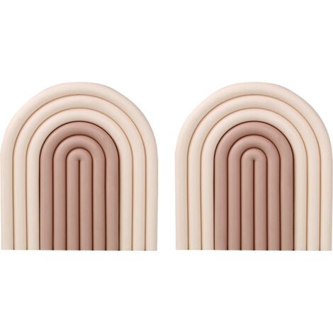 Sous-verre En Silicone - Démontable Rainbow - Antidérapant - Isolation Thermique - Pour Tasses Et Gobelets - Lot De 6 (1/5)