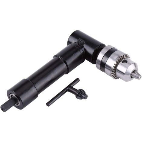Hex Shank Power Rallonge électrique en Aluminium avec tête coudée à Angle Droit et tête Droite Angle Droit 90 degrés (1/5)