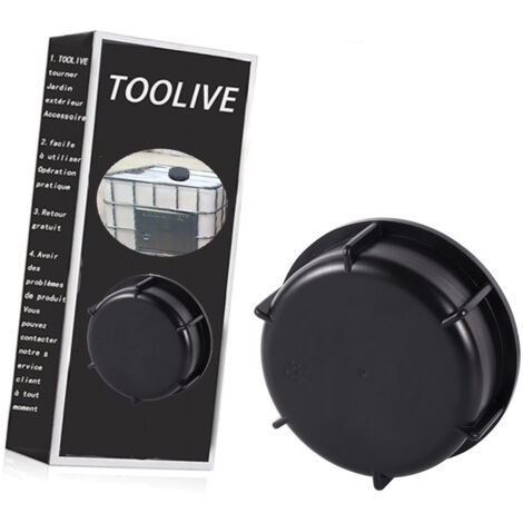 S100x8 IBC Bouchon Cuve,Raccords Robinet Tuyau,Raccord Cuve 1000 litres,pour Vanne Cuve 1000l,Reservoir eau de Pluie,Conteneur (1/4)