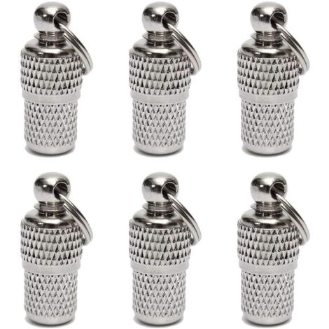 Porte-adresse pour Chats 6 Pièces Pendentif Identification Chien Anti-Perdue étiquette-Adresse Acier Inoxydable-Fei Yu (1/4)