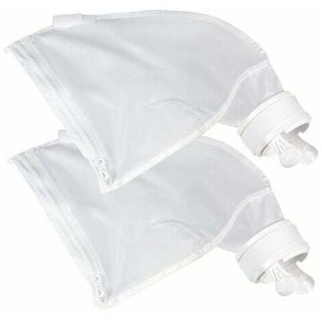 Sacs pour Nettoyeur de Piscine en Nylon Remplacement de Sac Zipper pour Polaris 280 ou 480,Sacs à en Maille à Usage Multiple (2 pièces) (1/5)