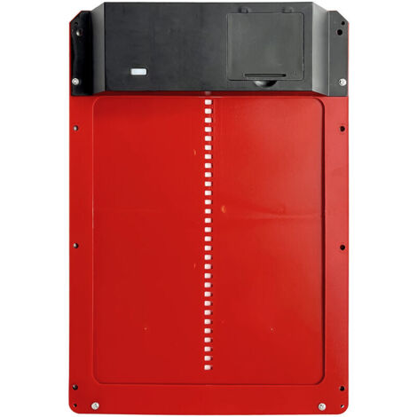Porte automatique pour poulailler, porte en plastique léger, détection de lumière, ouverture différée le soir et le matin, Rouge (1/5)