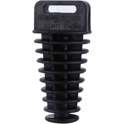 Bouchon de silencieux d'échappement, Moto Dirt Bike ATV Quad 2 Tuyau de silencieux 4 temps Échappement de silencieux Bung Wash Plug(Noir) (1/5)